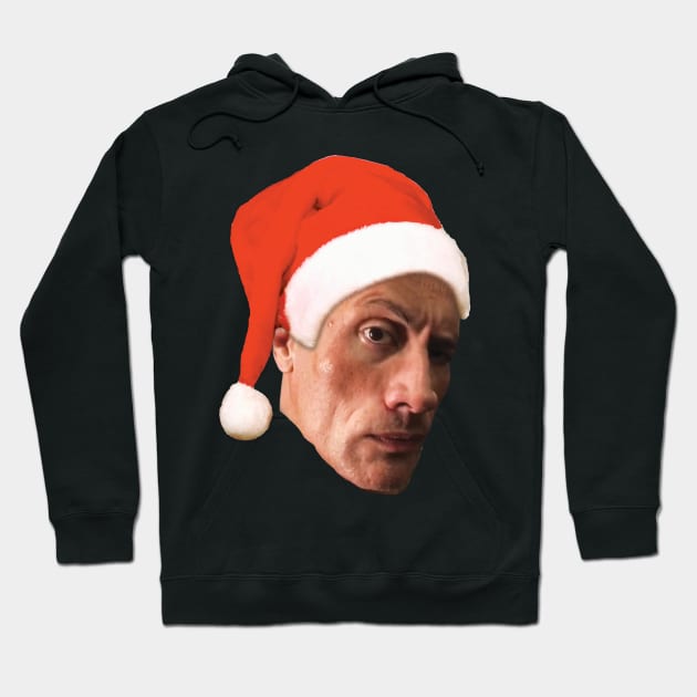 The rock eyebrow raise face Christmas meme Hoodie by WELP